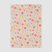 Papier Mousseline Joli Shabby Chic Floral Motif (Recto)