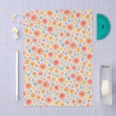 Papier Mousseline Joli Shabby Chic Floral Motif (Artisanat)