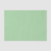 Papier Mousseline Joli vert pastel (Recto)