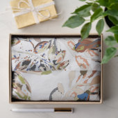 Papier Mousseline Jolie aquarelle Feuille Berries Floral (Cadeau)