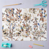 Papier Mousseline Jolie aquarelle Feuille Berries Floral (Artisanat)