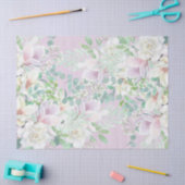 Papier Mousseline Jolie aquarelle Pastel Ephemera Découpage florale (Artisanat)