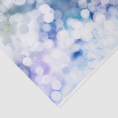 Papier Mousseline Jolie conception Lavendar et Blue Bokeh (Détail)