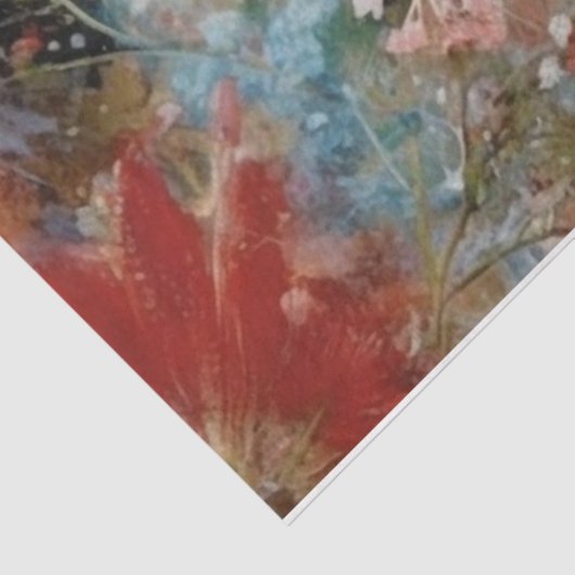 Papier Mousseline Jolie Dame (Détail)