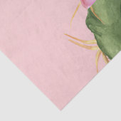 Papier Mousseline Jolie fleur succulente (Détail)