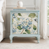 Papier Mousseline Jolie Hydrangea Bleu Éphémère Découpe Script