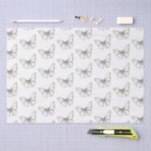 Papier Mousseline Jolie Mariage Papillon Blanc Shower (Artisanat)