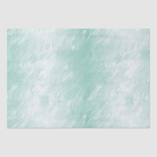 Papier Mousseline Jolie Menthe Fille (Recto)