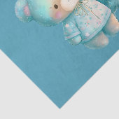 Papier Mousseline Jolie Ours et Noël (Détail)