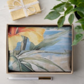 Papier Mousseline Jolie Pastel Ocean View Découpage (Cadeau)