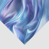 Papier Mousseline Jolie Rêveuse Bleu Violet Fête de Mariage (Détail)