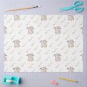 Papier Mousseline Jolie Série Bunny Pâques Design 2 (Artisanat)