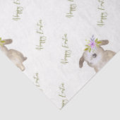 Papier Mousseline Jolie Série Bunny Pâques Design 2 (Détail)