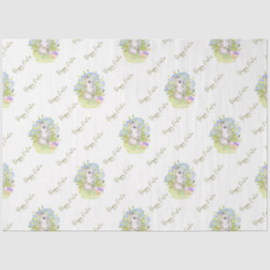 Papier Mousseline Jolie Série Bunny Pâques Design 8