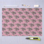 Papier Mousseline Jolie tortue de mer rose (Artisanat)