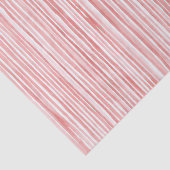 Papier Mousseline Jolies rayures roses et blanches (Détail)
