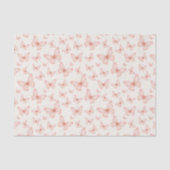 Papier Mousseline Jolis papillons roses (Recto)