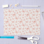 Papier Mousseline Jolis papillons roses (Artisanat)