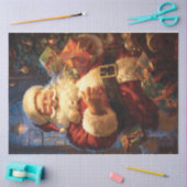 Papier Mousseline Jolly Père Noël (Artisanat)