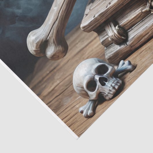 Papier Mousseline Jolly roger - Découpage - (Détail)