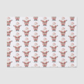 Papier Mousseline Jolly Santa Claus Christmas (Recto)