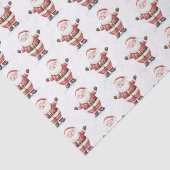 Papier Mousseline Jolly Santa Claus Christmas (Détail)
