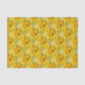 Papier Mousseline jonquille jaune (Recto)