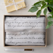 Papier Mousseline Joseph Campbell âgé par cru inspirant le manuscrit (Cadeau)