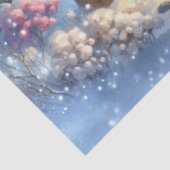 Papier Mousseline Jote Ours & Pingouin Winter Woodland Art Découpage (Détail)