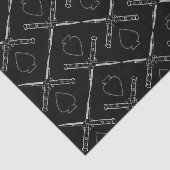 Papier Mousseline Jouer avec des couteaux (Détail)