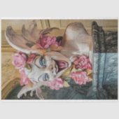 Papier Mousseline Jouer Gothique Paris Gargoyle Découpage (Recto)