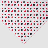 Papier Mousseline Jouer un Motif de carte (Détail)