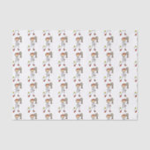 Papier Mousseline Joueur de tennis masculin Figure (Recto)