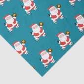 Papier Mousseline Joueuse de softball Noël (Détail)