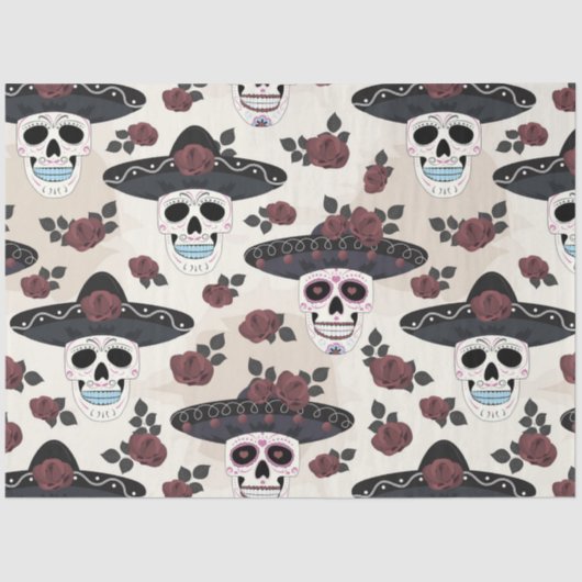 Papier Mousseline Jour de la série morte Conception 8 (Recto)