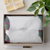 Papier Mousseline Jour du crâne mort et brillant (Cadeau)