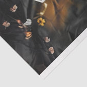 Papier Mousseline Jour du découpage de squelettes morts Danser (Détail)