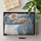 Papier Mousseline Jour du découpage du couple Mariage mort (Cadeau)