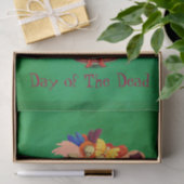 Papier Mousseline Jour mexicain mignon de la fille morte (Cadeau)