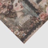 Papier Mousseline Journal de découpage de Seamstress vintage (Détail)