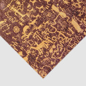 Papier Mousseline Journal Rock American Indian Utah (Détail)