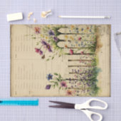 Papier Mousseline Journal vintage (Artisanat)