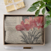 Papier Mousseline Journal vintage d'ananas (Cadeau)