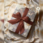 Papier Mousseline Journal Vintage floral Junk 2025