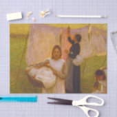 Papier Mousseline Journée du lavage par Edward Stott Tissue Paper (Artisanat)