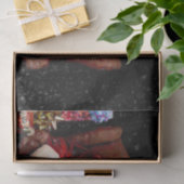 Papier Mousseline Jours fériés de Noël à Chihuahua Red (Cadeau)