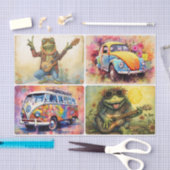 Papier Mousseline Jours super (Artisanat)