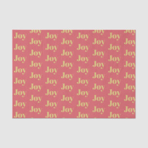 Papier Mousseline Joy Christmas Tissue Paper