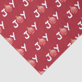 Papier Mousseline Joy Noël hiver (Détail)