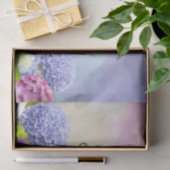 Papier Mousseline Joyeuse aquarelle d'anniversaire Hydrangea Fleurs (Cadeau)